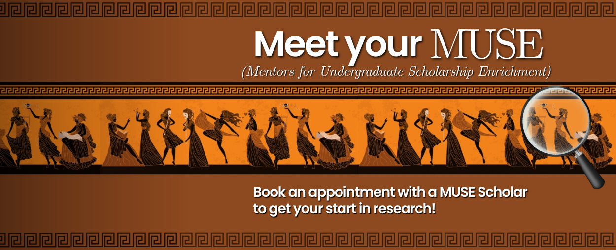 ancient greek muse reference with details regarding our program muse