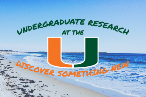 Research at the U with Ocean Background